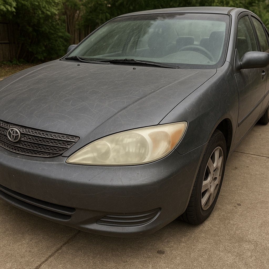 Before Exterior Detailing