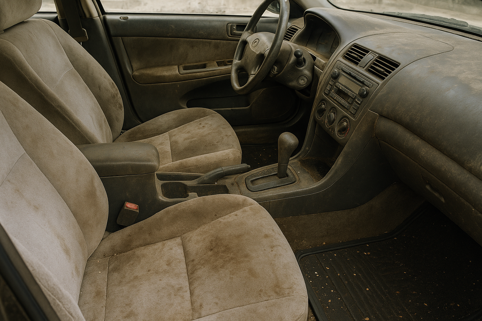 Before Interior Detailing