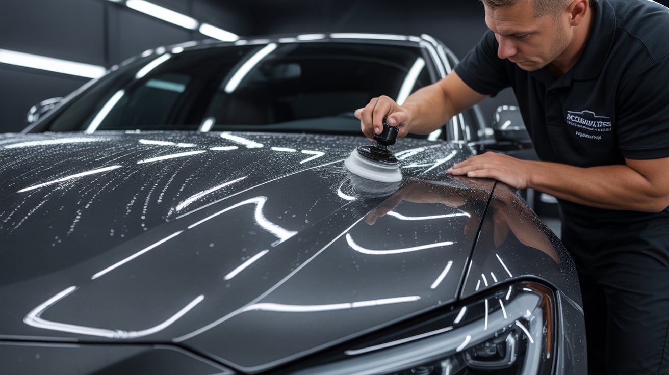Ceramic coating Jacksonville FL high gloss finish