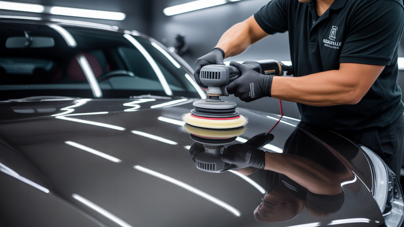 Paint correction machine polish in Jacksonville
