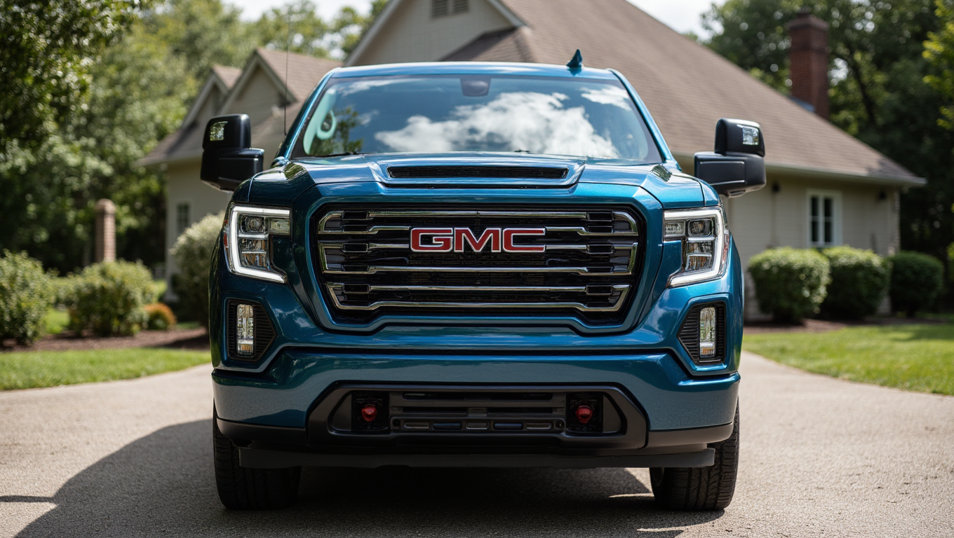 GMC heavy duty truck mobile auto detailing portrait Jacksonville FL